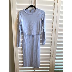 ASOS lavender bodycon dress